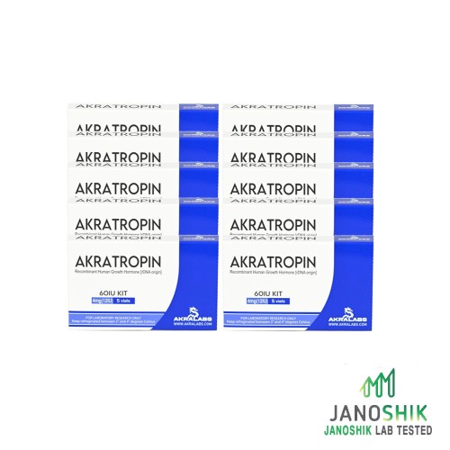 10 KITS (600 IU) AKRALABS AKRATROPIN (LAB TASTED HGH)