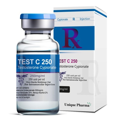 UNIQUE PHARMA TEST C 250 (TESTOSTERONE CYPIONATE)