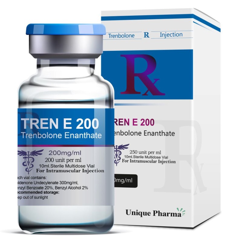 UNIQUE PHARMA TREN E 200 (TRENBOLONE ENANTHATE)