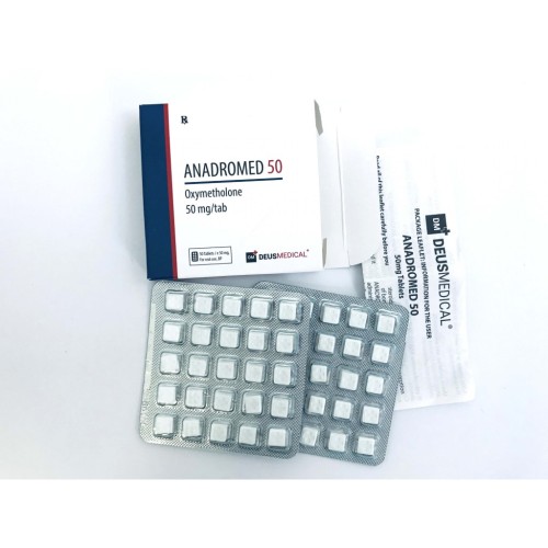 DEUS  ANADROMED 50 OXYMETHOLONE