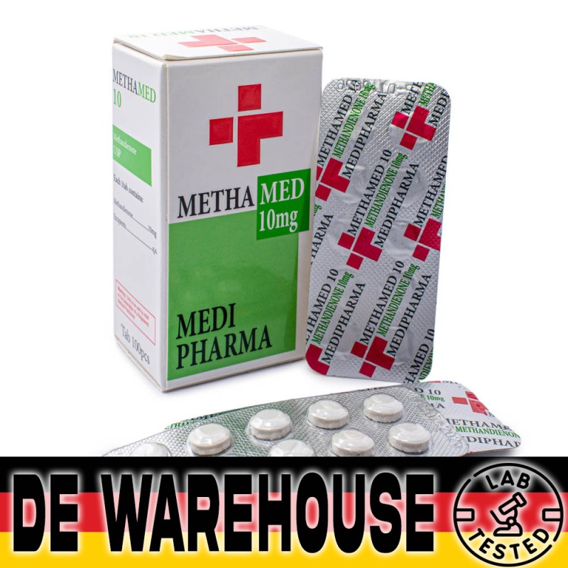 MEDI PHARMA METHAMED 10 (METHANDIENONE TABS)
