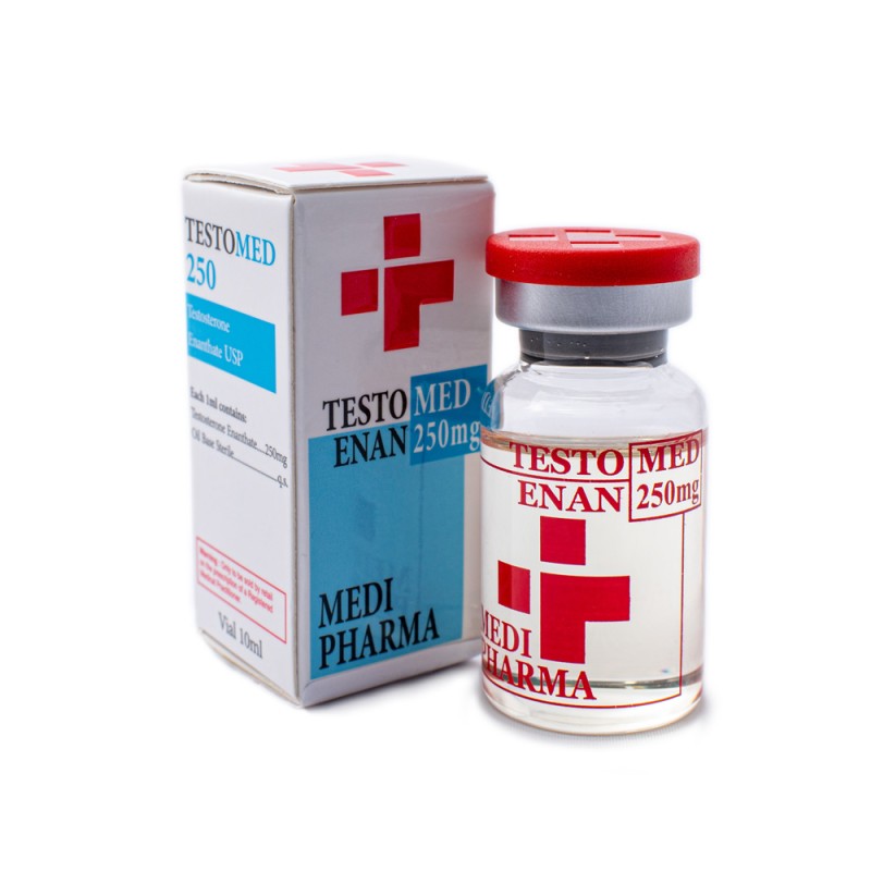 10x MEDI PHARMA TESTOMED ENAN 250 (TESTOSTERONE ENANTHATE)