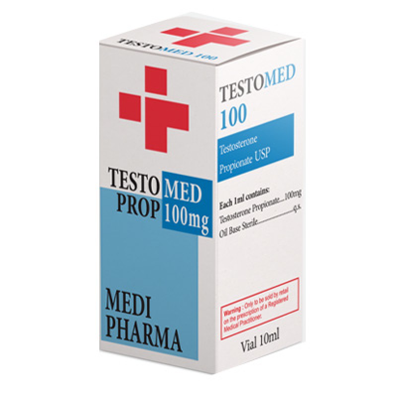 10x MEDI PHARMA TESTOMED PROP 100 (TESTOSTERONE PROPIONATE)