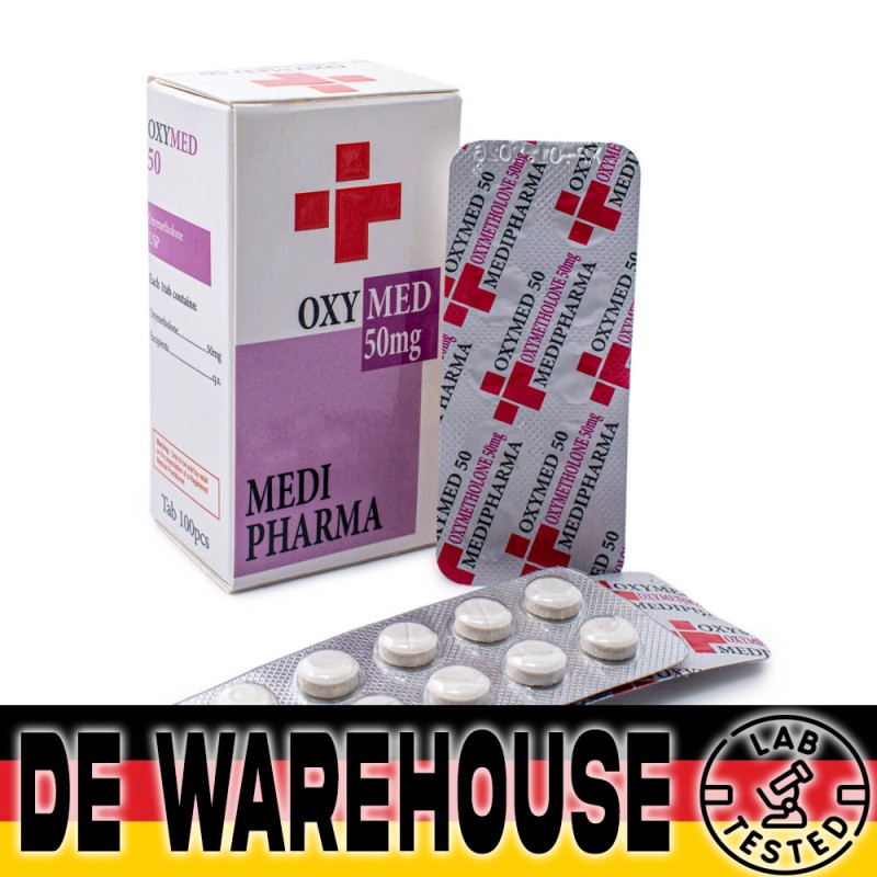 MEDI PHARMA OXYMED 50 (OXYMETHOLONE)