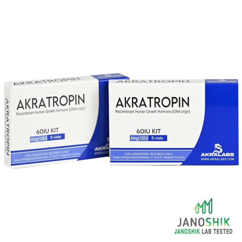 2 KITS (120 IU) AKRALABS AKRATROPIN (LAB TASTED HGH)