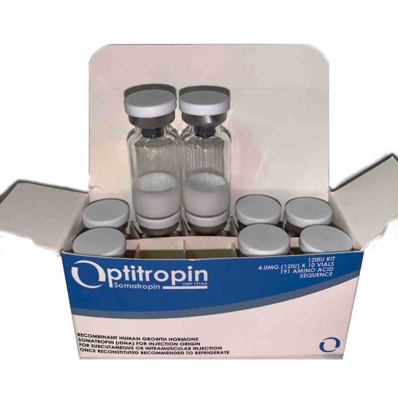 20x OPTITROPIN 120 IU KIT (HGH - HUMAN GROWTH HOMONE)