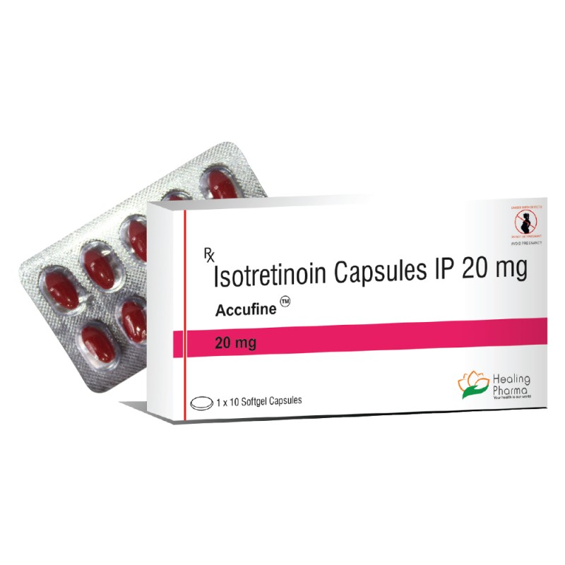 ISOTRETINOIN HEALING PHARMA ROACCUTANE 20MG 