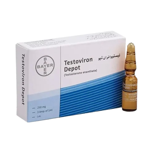 3 AMPULLEN PACKUNGEN TESTOVIRON DEPOT BAYER